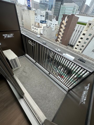 バルコニー　陽当たり良好なバルコニーです