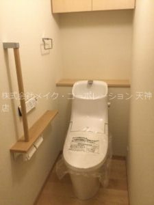 トイレ　※入居中の為別部屋写真使用現状優先