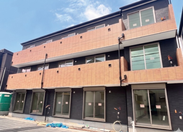 建物外観　外観です。（建築中です。）