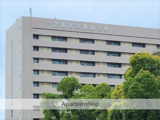 大学・短大　大阪医科薬科大学（大学・短大）まで1600m