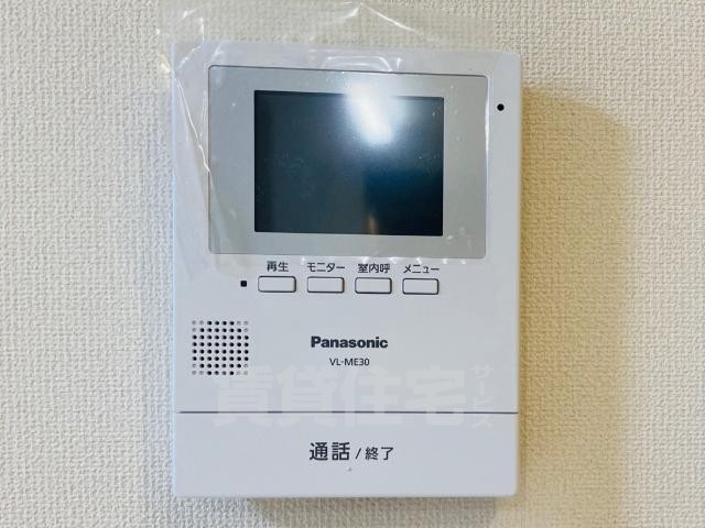 セキュリティ　カメラ付インターホン（イメージ）