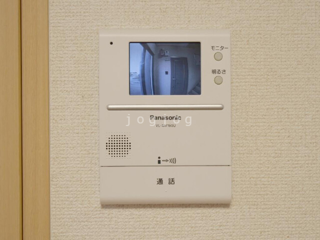 セキュリティ　安心のモニター付きインターホン