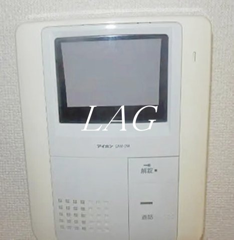 セキュリティ　モニター付きインターホンです。