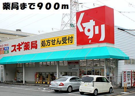 ドラックストア　スギ薬局（ドラッグストア）まで900m