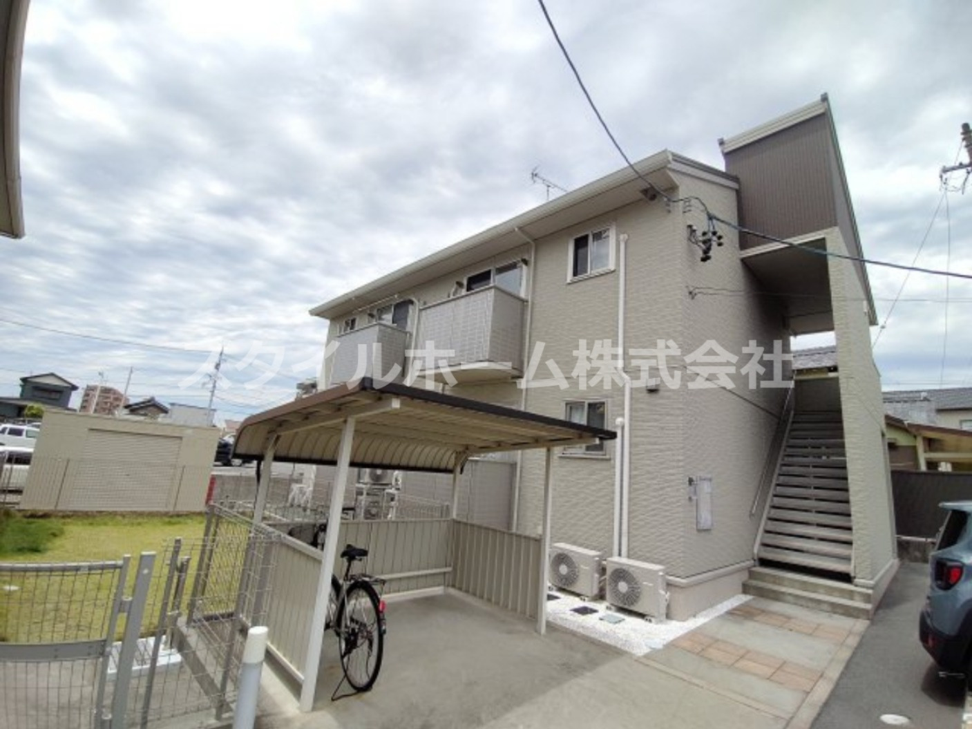 建物外観　外観は落ち着いています