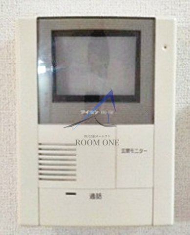 セキュリティ　モニター付きインターホンです。