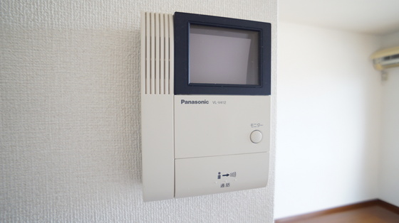 セキュリティ　モニター付きインターホン