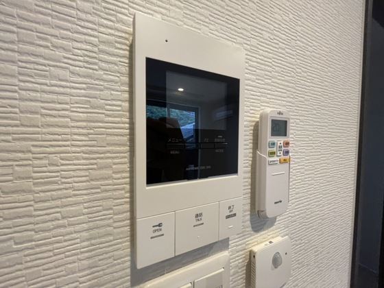 セキュリティ　※別部屋の写真です