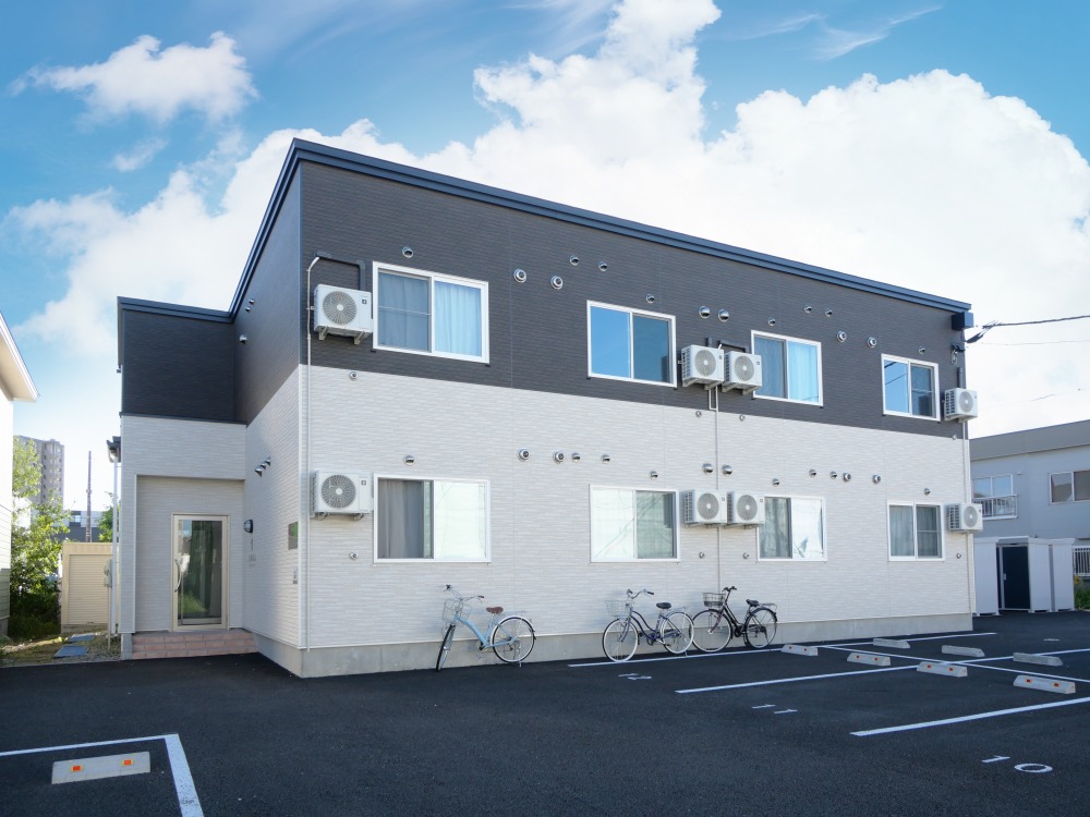 建物外観　☆物件名【ＪｅｅｋＢｌａｕ千歳錦町】とお伝えください！