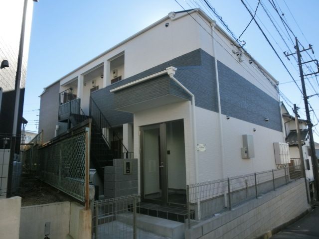建物外観　2021年12月築、勝田台駅徒歩12分の立地です