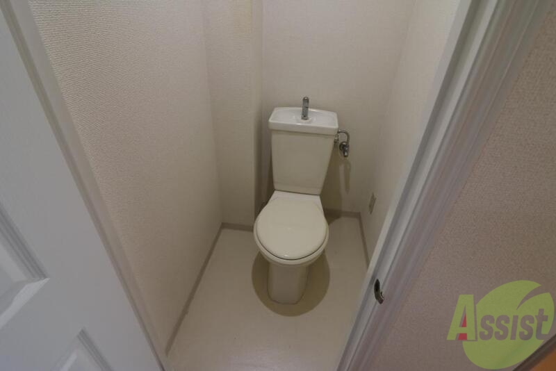 トイレ　快適に使用できる、清潔感にこだわったトイレです。