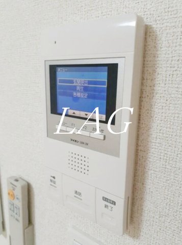 セキュリティ　モニター付きインターホンです。