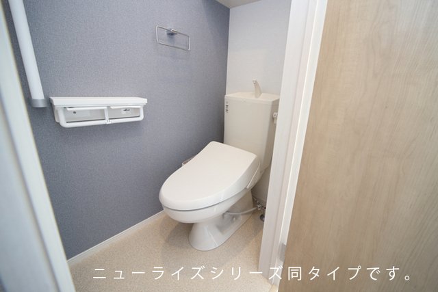 トイレ　ゆったりとした空間のトイレです