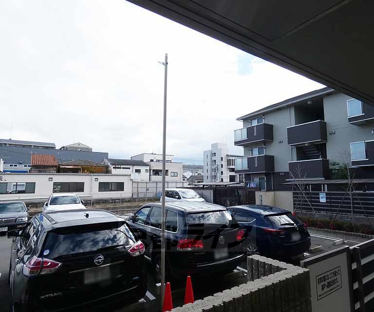 眺望　バルコニーからの室外風景。