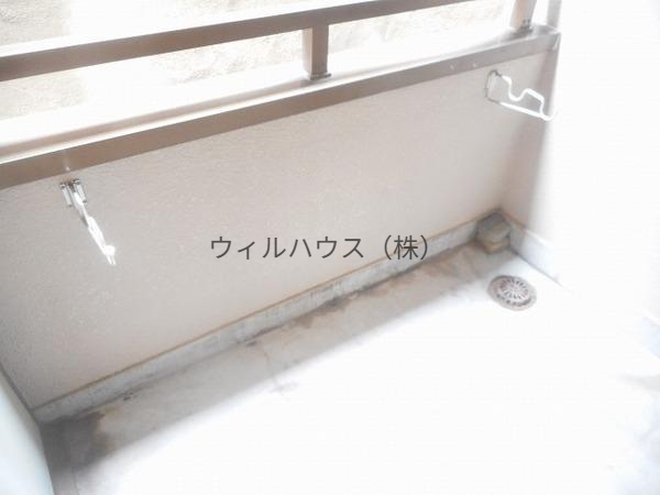 バルコニー　明るいです！