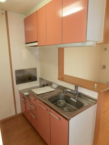 キッチン　２口コンロ設置可　キッチン