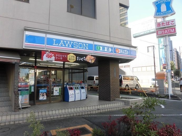 コンビニ　ローソン新宿一丁目店（コンビニ）まで114m