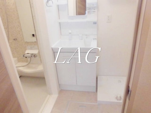 洗面設備　洗面台です。