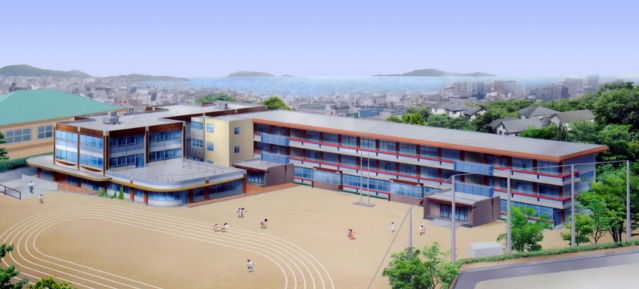 小学校　廿日市市立地御前小学校（小学校）まで692m