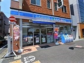 コンビニ　ローソン市谷仲之町店（コンビニ）まで186m
