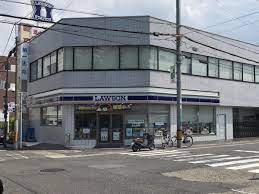 コンビニ　ローソン大津栄町店（コンビニ）まで335m