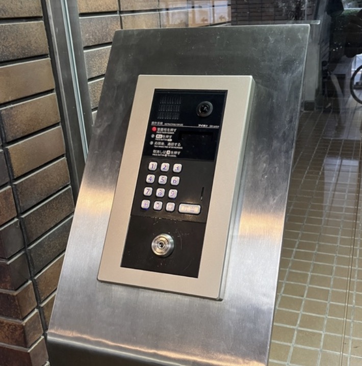 セキュリティ　オートロックです。