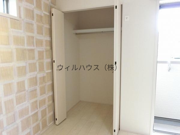 収納　クローゼット！