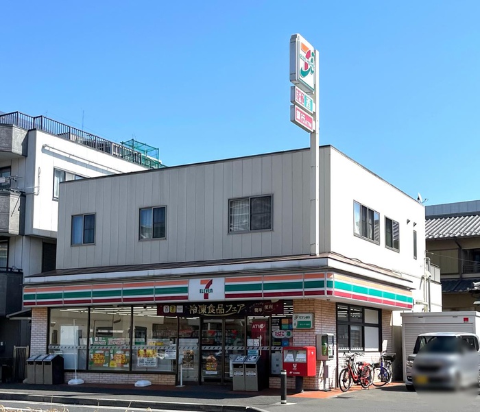 コンビニ　セブンイレブン与野西店（コンビニ）まで210m