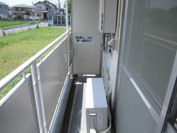 バルコニー　ビレッジハウスの同一物件・同一タイプの間取りの写真です