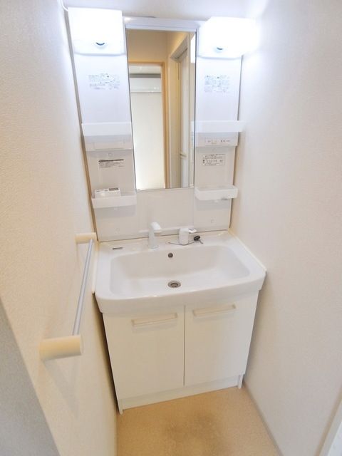洗面設備　忙しい朝の味方♪