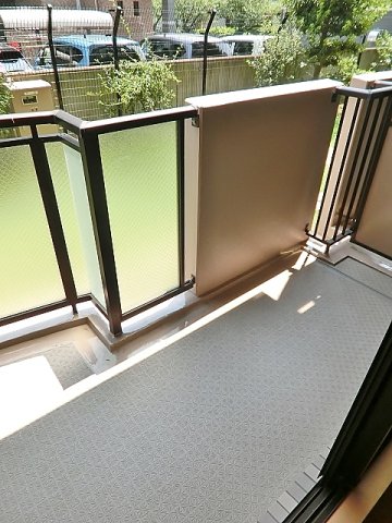 バルコニー　106号室の写真です。