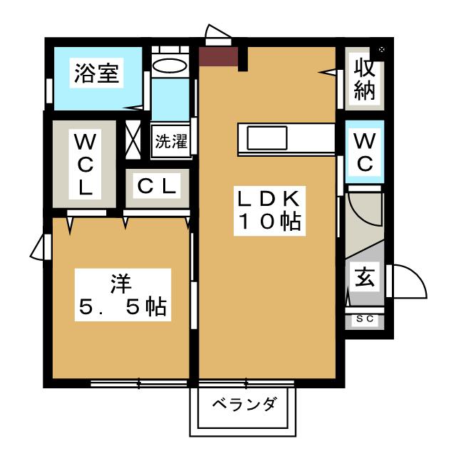 リモージュの間取り写真