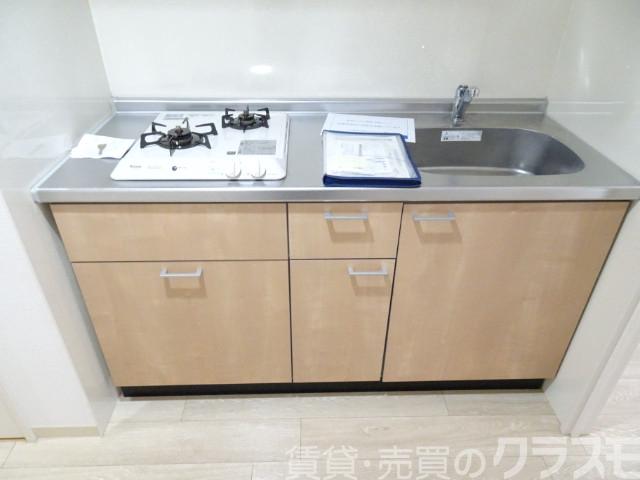 キッチン　２口コンロ付き♪
