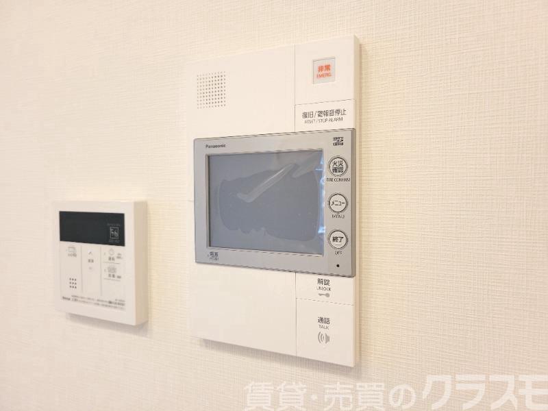 セキュリティ　来訪者が確認できるモニターホン♪