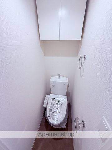 地下鉄長堀鶴見緑地線 蒲生四丁目駅 徒歩1分 10階建 築1年のトイレ写真