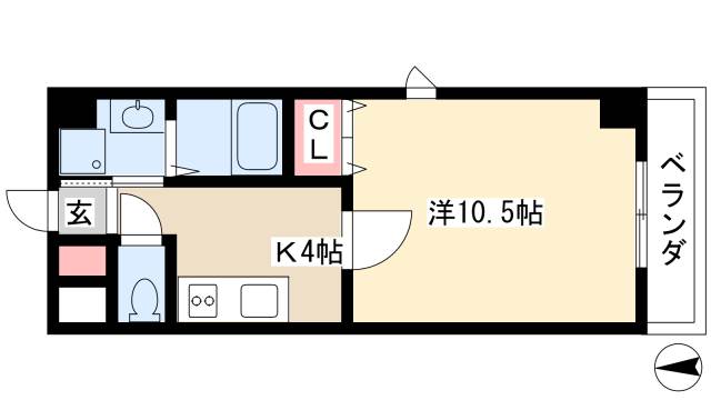 リアライズ沢下町IIの間取り写真