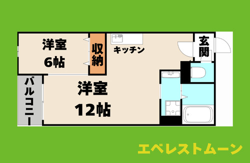 あおなみ線 荒子川公園駅 徒歩6分 3階建 築3年の間取り写真