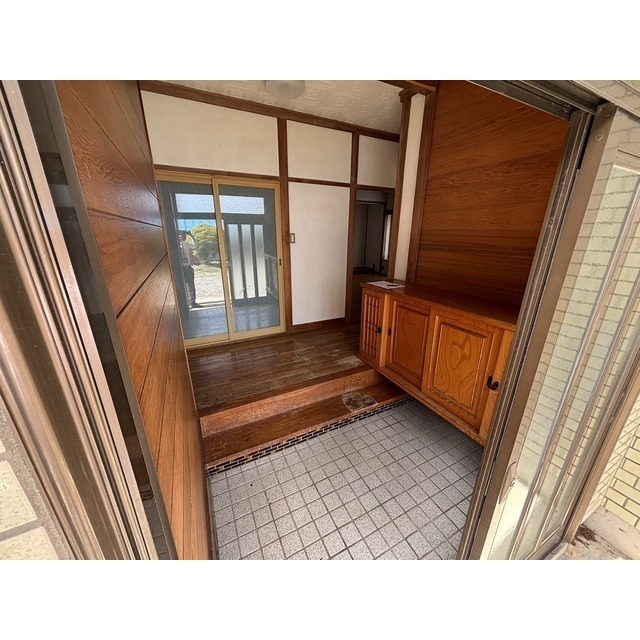 田中住宅の玄関写真
