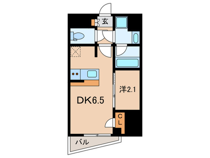 コンフォリア東大井IIの間取り写真
