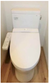 トイレ　トイレです。