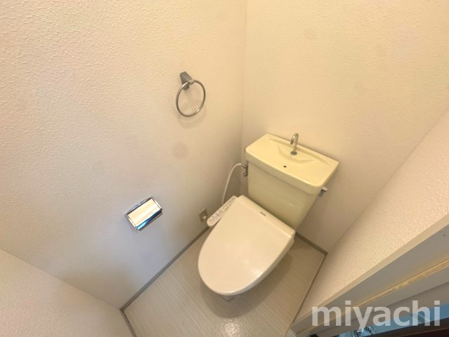 ＪＲ牟岐線 文化の森駅 徒歩25分 2階建 築35年のトイレ写真