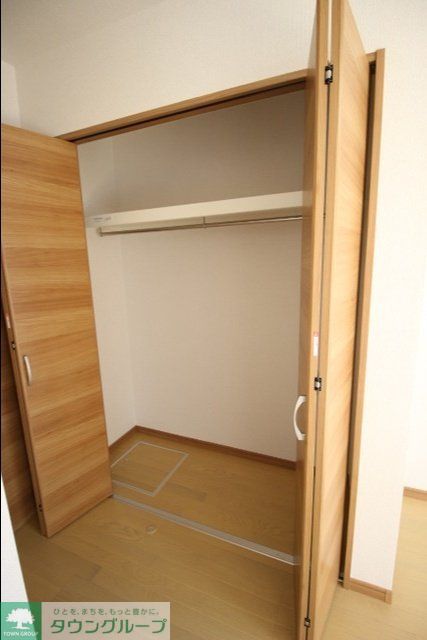 収納　大き目のクローゼットが嬉しい