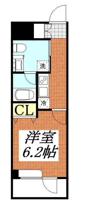 西武有楽町線 新桜台駅 徒歩4分 8階建 築17年の間取り写真