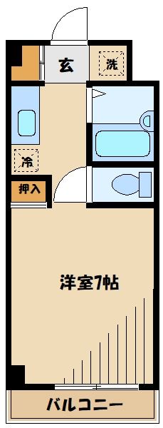 五番館井之花の間取り写真