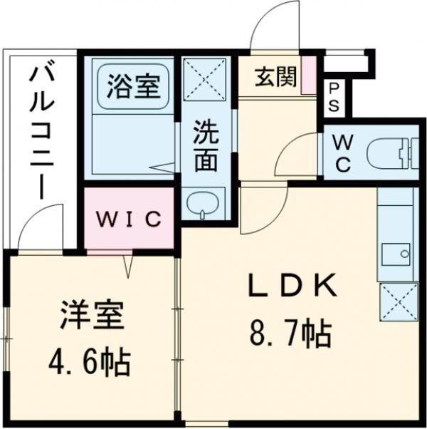 フジパレス瓢箪山の間取り写真