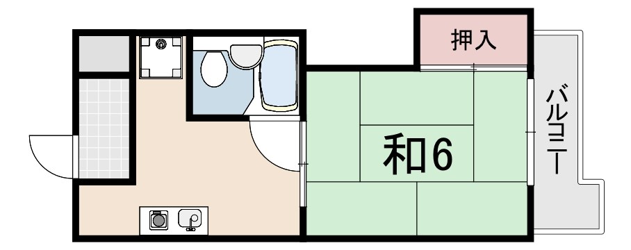 クレストJの間取り写真