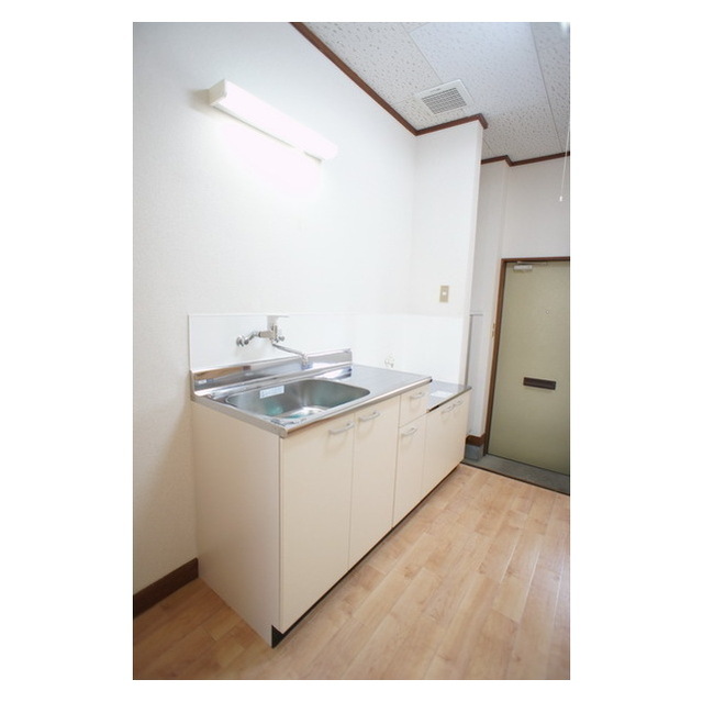 あけぼのコーポC棟のキッチン写真