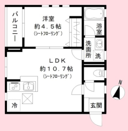 M s Mansionの間取り写真