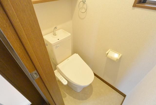 プロムナードFのトイレ写真