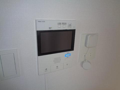 セキュリティ　カメラ付インターホン（イメージ）